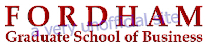 Fordham Business School's Unofficial Website